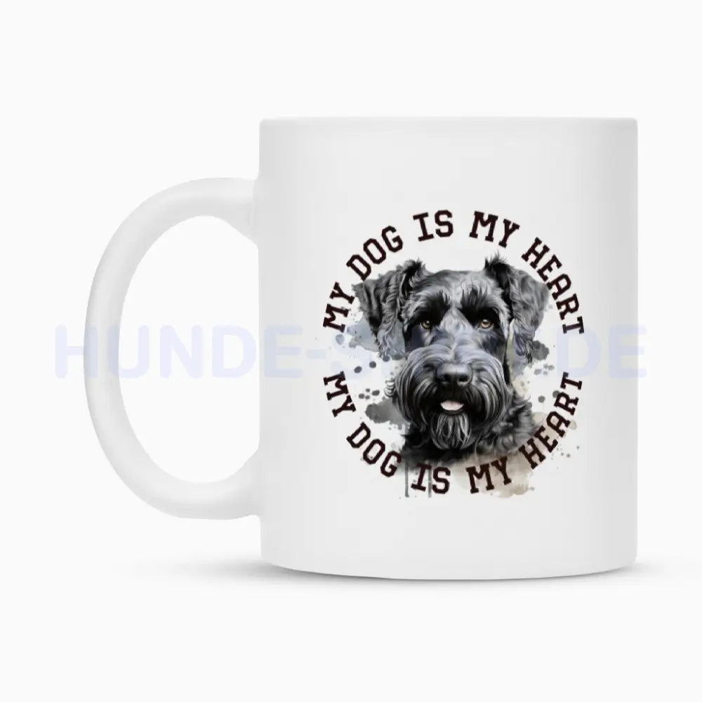 Tasse "Kerry Blue Terrier HEART" – hunde-shirt.de