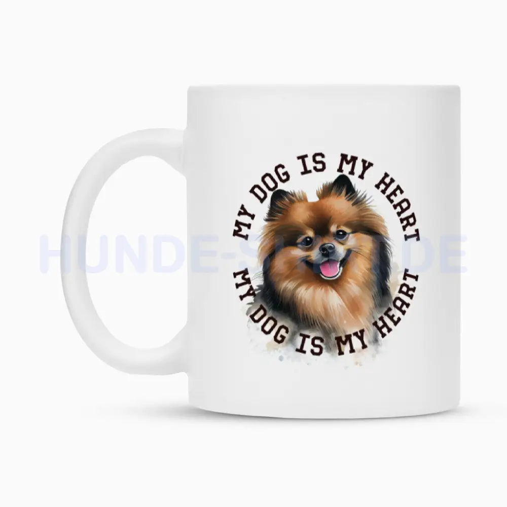 Tasse "Kleinspitz HEART 2" – hunde-shirt.de