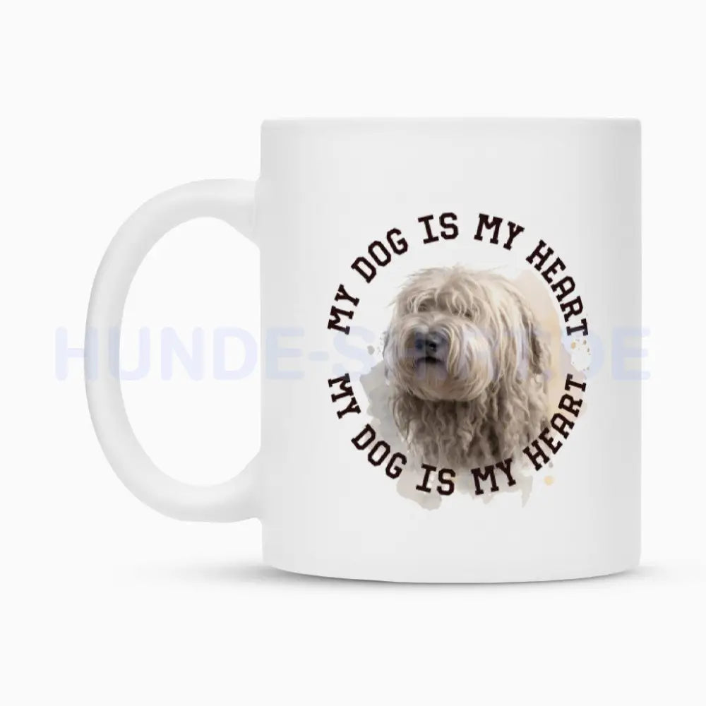 Tasse "Komondor HEART" – hunde-shirt.de