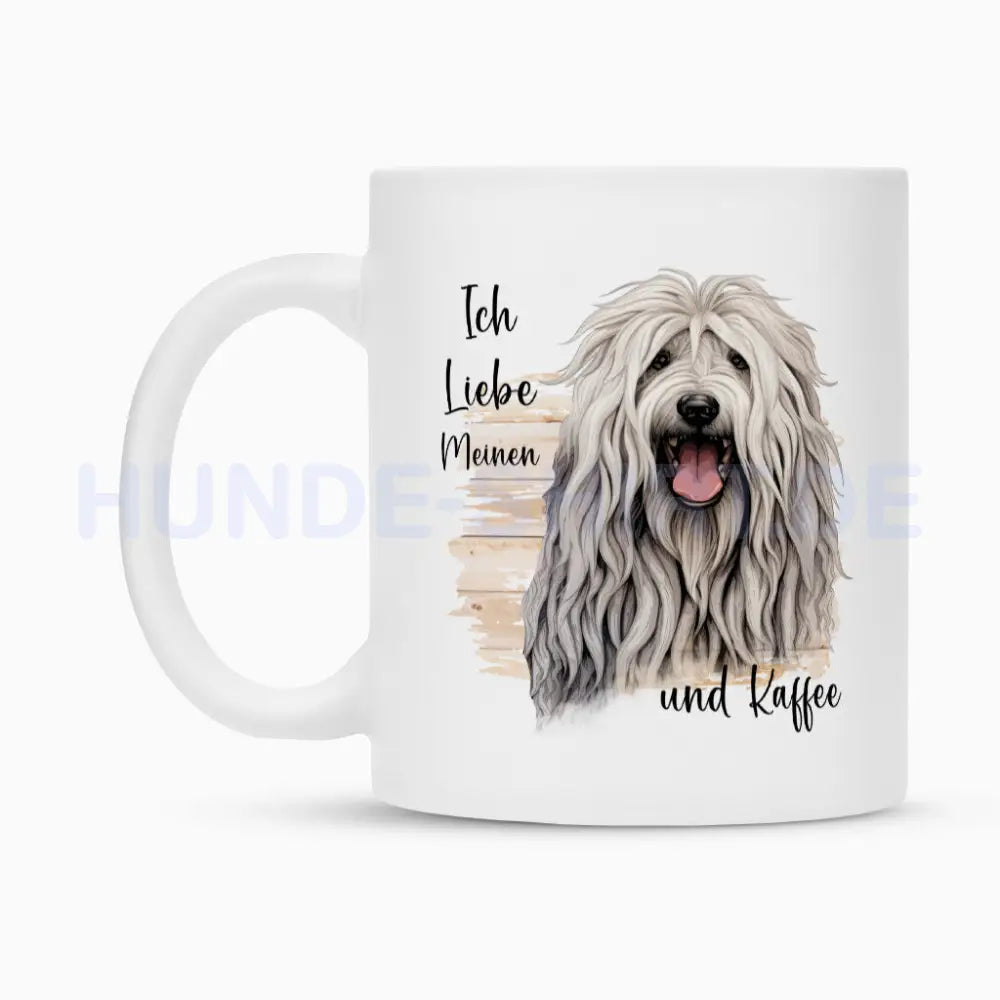 Tasse "Komondor - Ich liebe..." – hunde-shirt.de