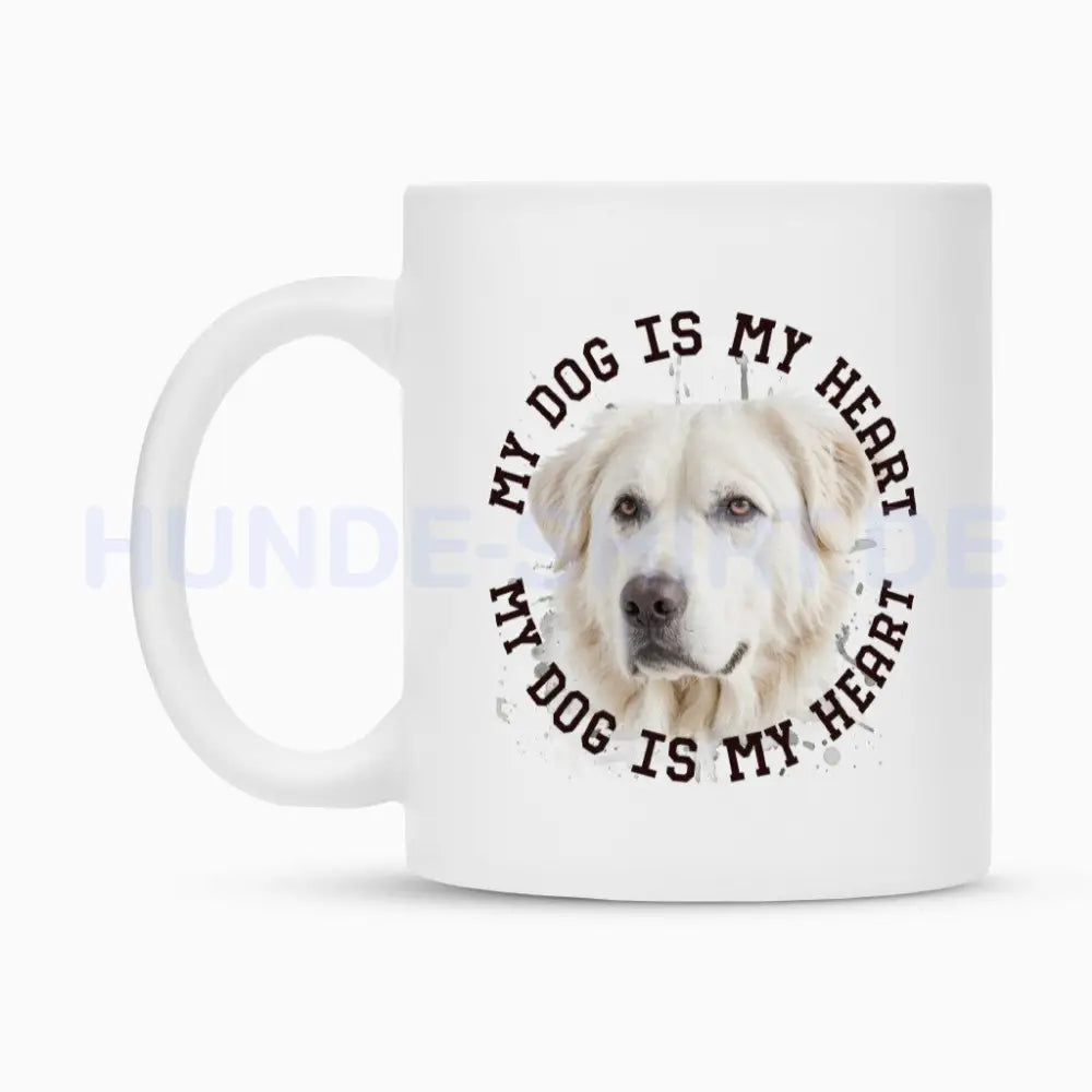 Tasse "Kuvasz HEART 2" – hunde-shirt.de