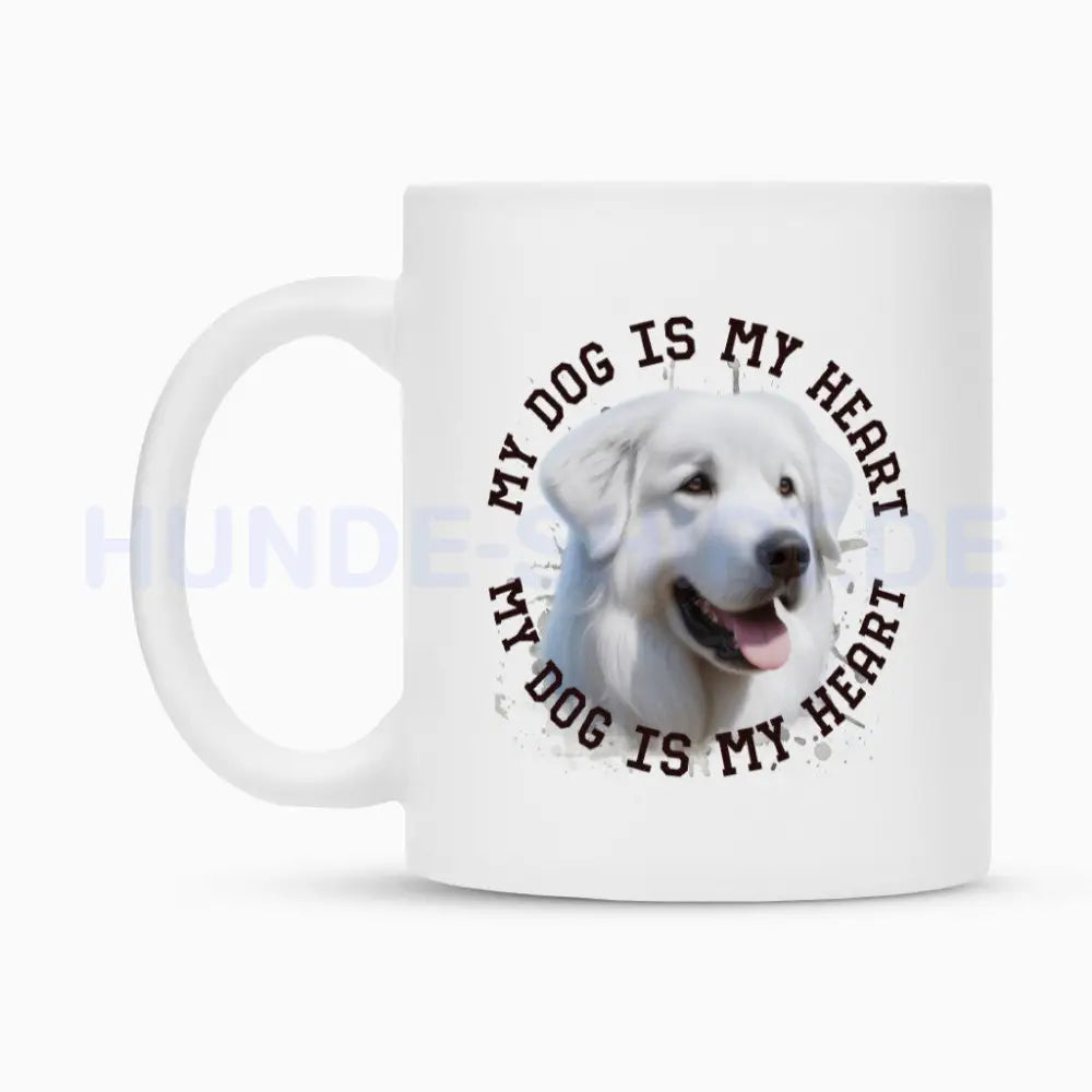 Tasse "Kuvasz HEART" – hunde-shirt.de