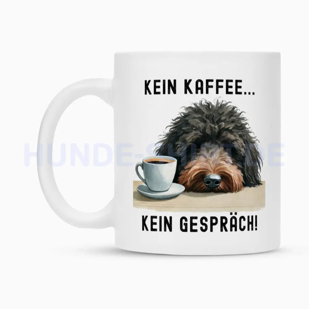 Tasse "Labradoodle dunkel - Kein Kaffee..." – hunde-shirt.de