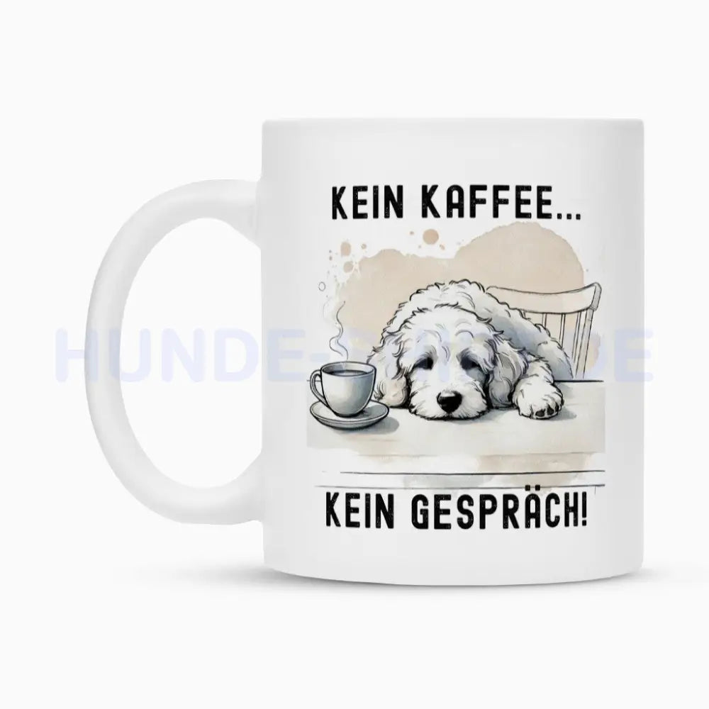 Tasse "Labradoodle hell - Kein Kaffee..." – hunde-shirt.de