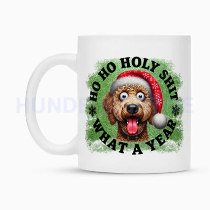 Tasse "Labradoodle - HO HO..." – hunde-shirt.de