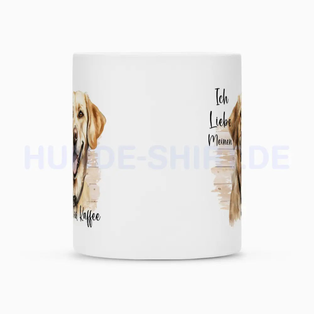 Tasse "Labrador ( hell ) - Ich liebe..." – hunde-shirt.de