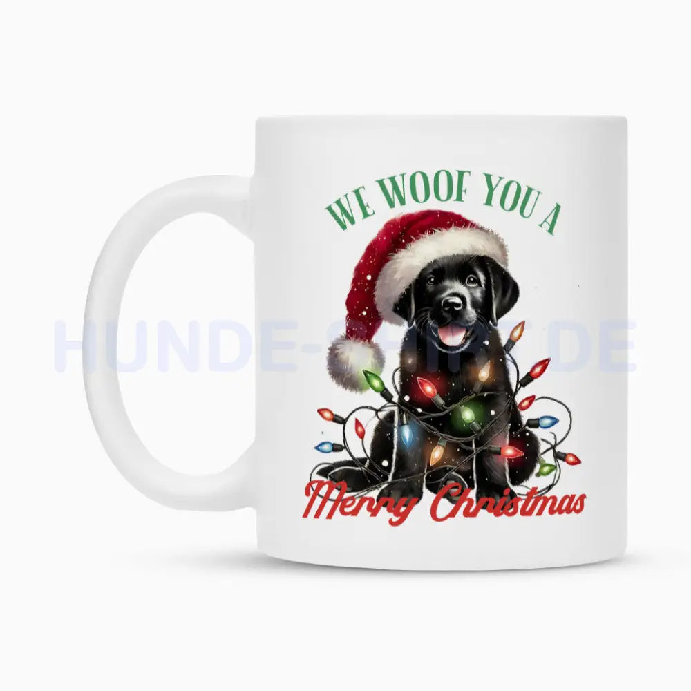 Tasse "Labrador ( schwarz ) - We woof You..." – hunde-shirt.de