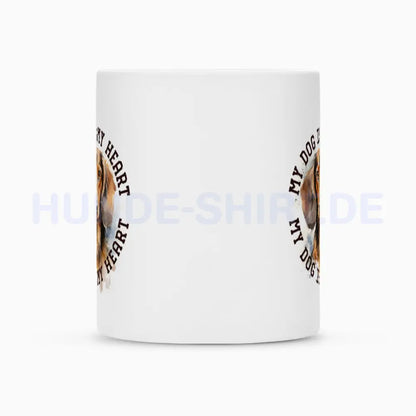 Tasse "Langhaar Dackel HEART" – hunde-shirt.de