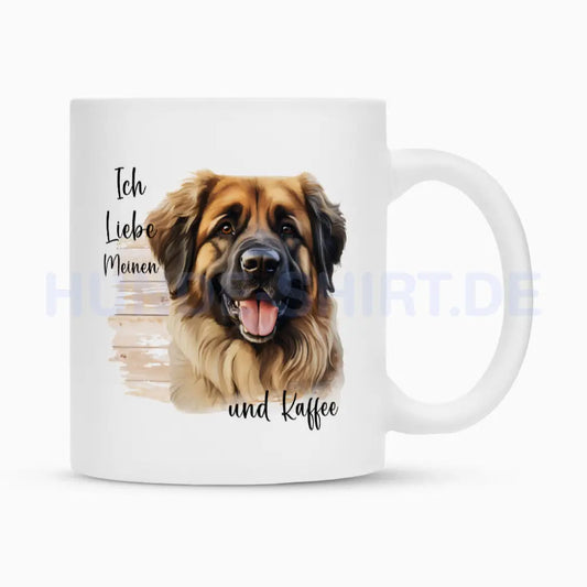 Tasse "Leonberger - Ich liebe..." Weiß – hunde-shirt.de