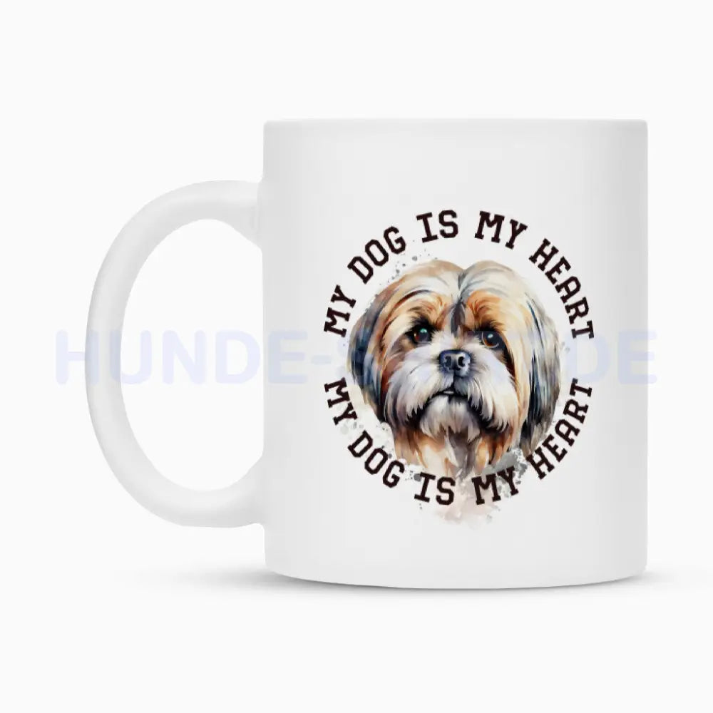 Tasse "Lhasa Apso HEART 2" – hunde-shirt.de