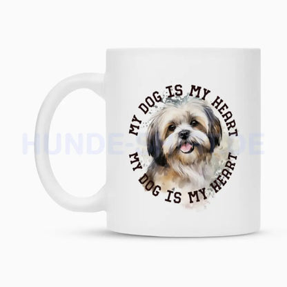 Tasse "Lhasa Apso HEART" – hunde-shirt.de