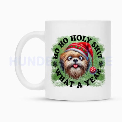 Tasse "Lhasa Apso - HO HO..." – hunde-shirt.de