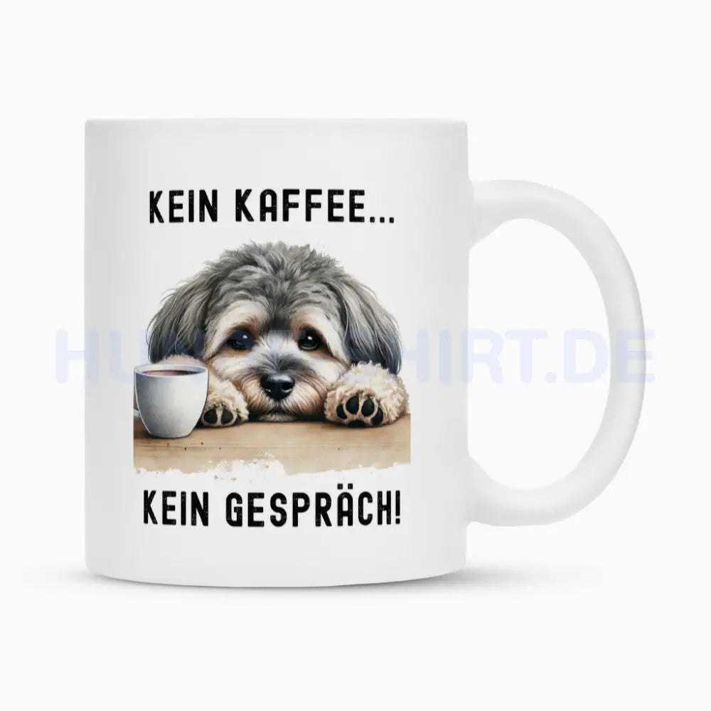 Tasse "Löwchen - Kein Kaffee..." Weiß – hunde-shirt.de