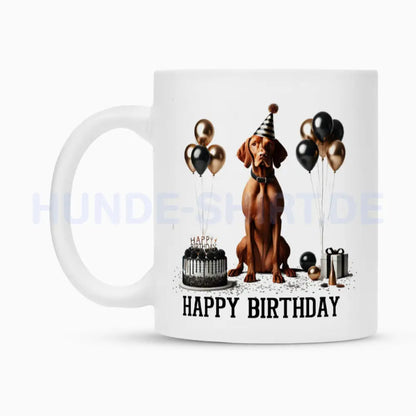 Tasse "Magyar Vizsla - Geburtstag" – hunde-shirt.de