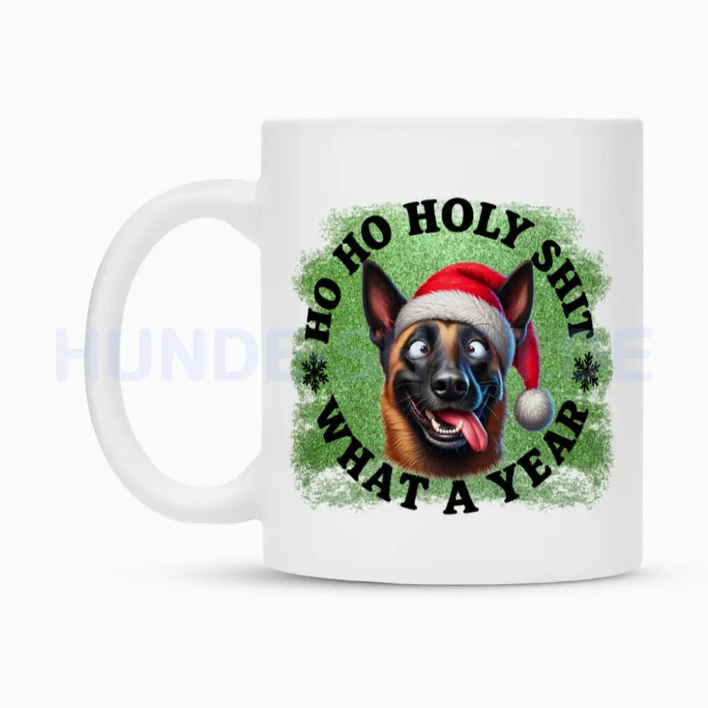 Tasse "Malinois - HO HO..." – hunde-shirt.de