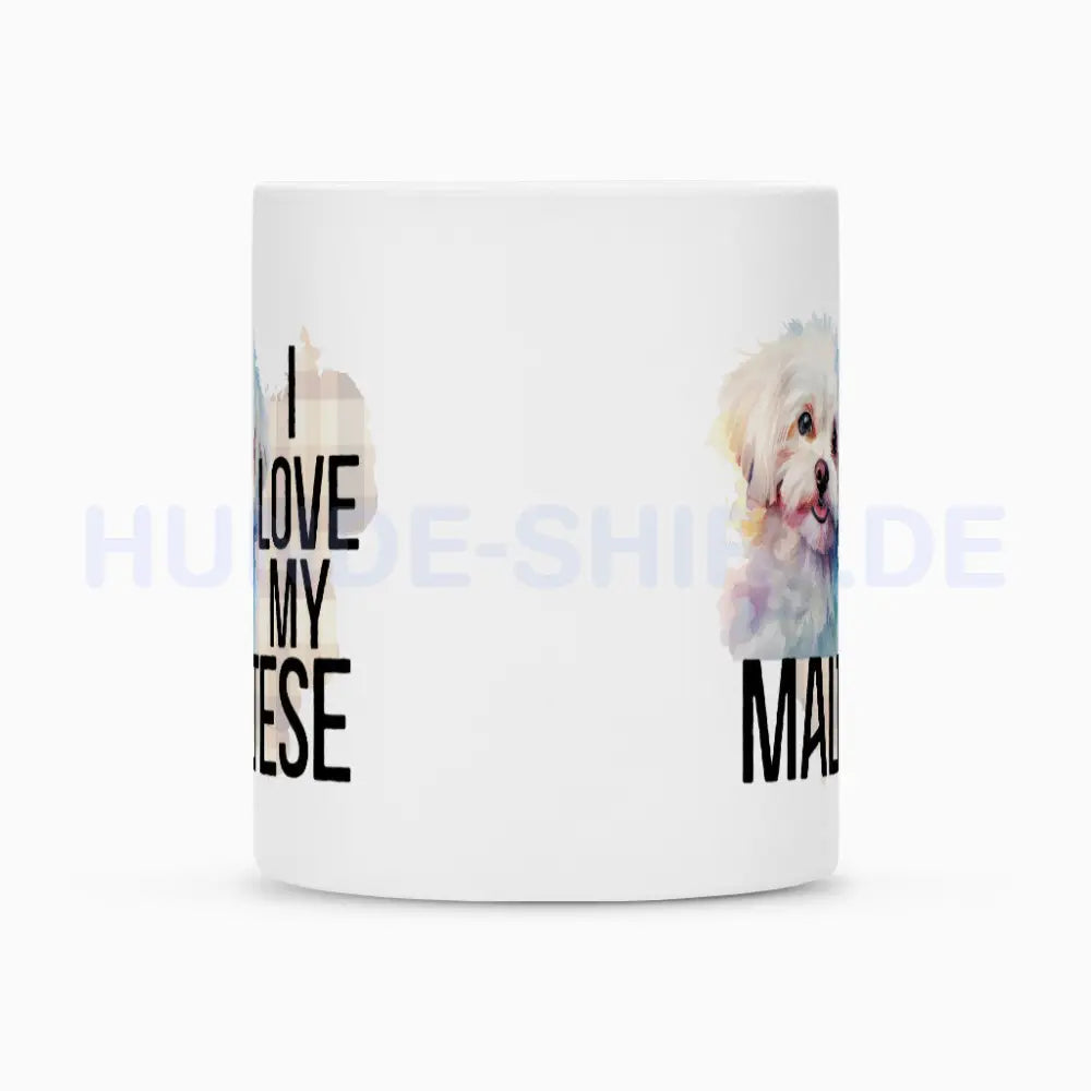 Tasse "Malteser - I love..." – hunde-shirt.de