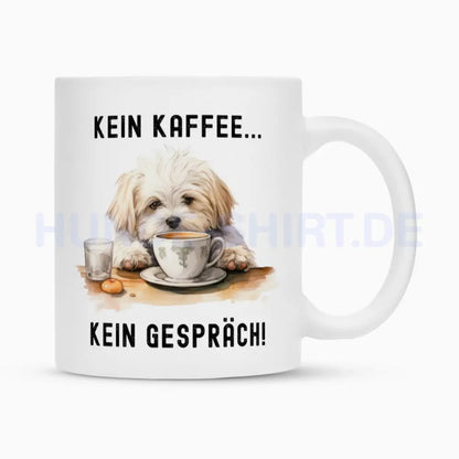 Tasse "Malteser "Malteser - Kein Kaffee..." Weiß – hunde-shirt.de