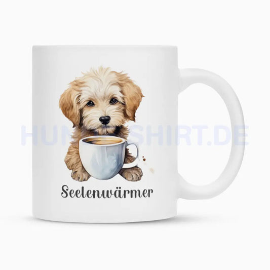 Tasse "Maltipoo - Seelenwärmer" Weiß – hunde-shirt.de