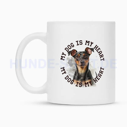 Tasse "Manchester Terrier HEART 2" – hunde-shirt.de