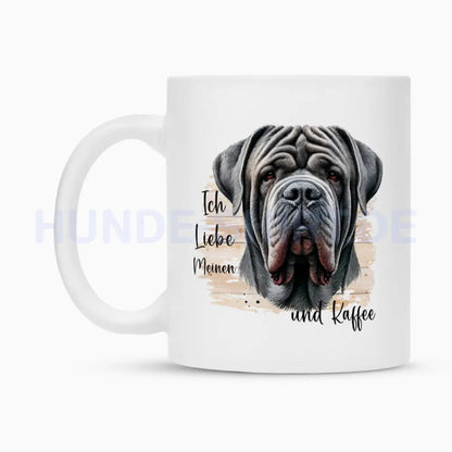 Tasse "Mastino - Ich liebe..." – hunde-shirt.de