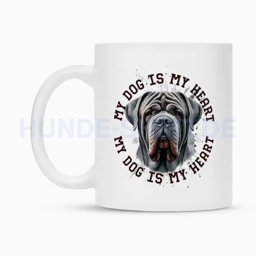 Tasse "Mastino Napoletano HEART" – hunde-shirt.de