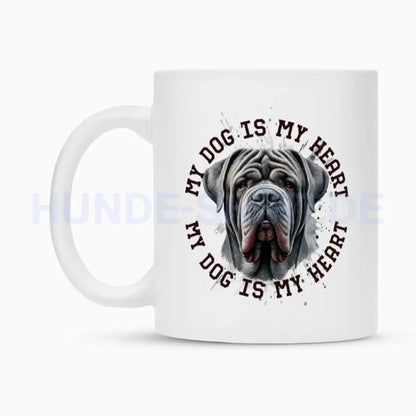 Tasse "Mastino Napoletano HEART" – hunde-shirt.de