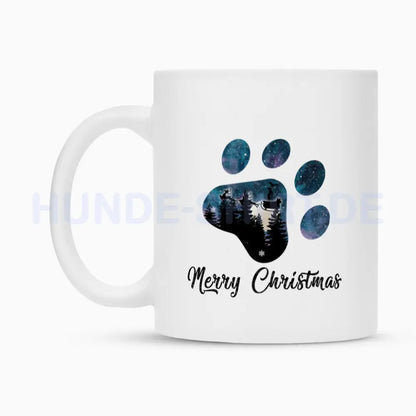 Tasse "Merry Christmas PAW" – hunde-shirt.de