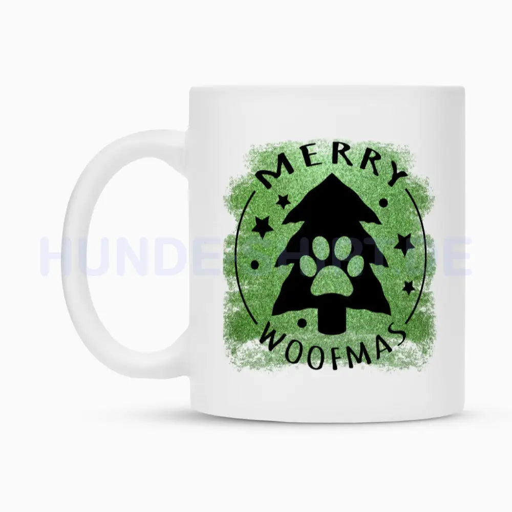 Tasse "Merry Woofmas" – hunde-shirt.de