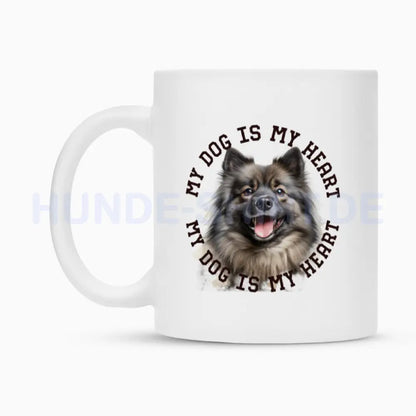 Tasse "Mittelspitz HEART" – hunde-shirt.de