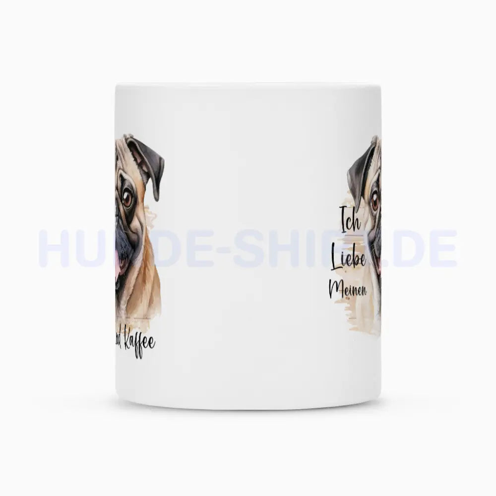 Tasse "Mops - Ich liebe meinen..." – hunde-shirt.de