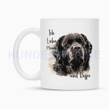 Tasse "Neufundländer braun - Ich liebe..." – hunde-shirt.de