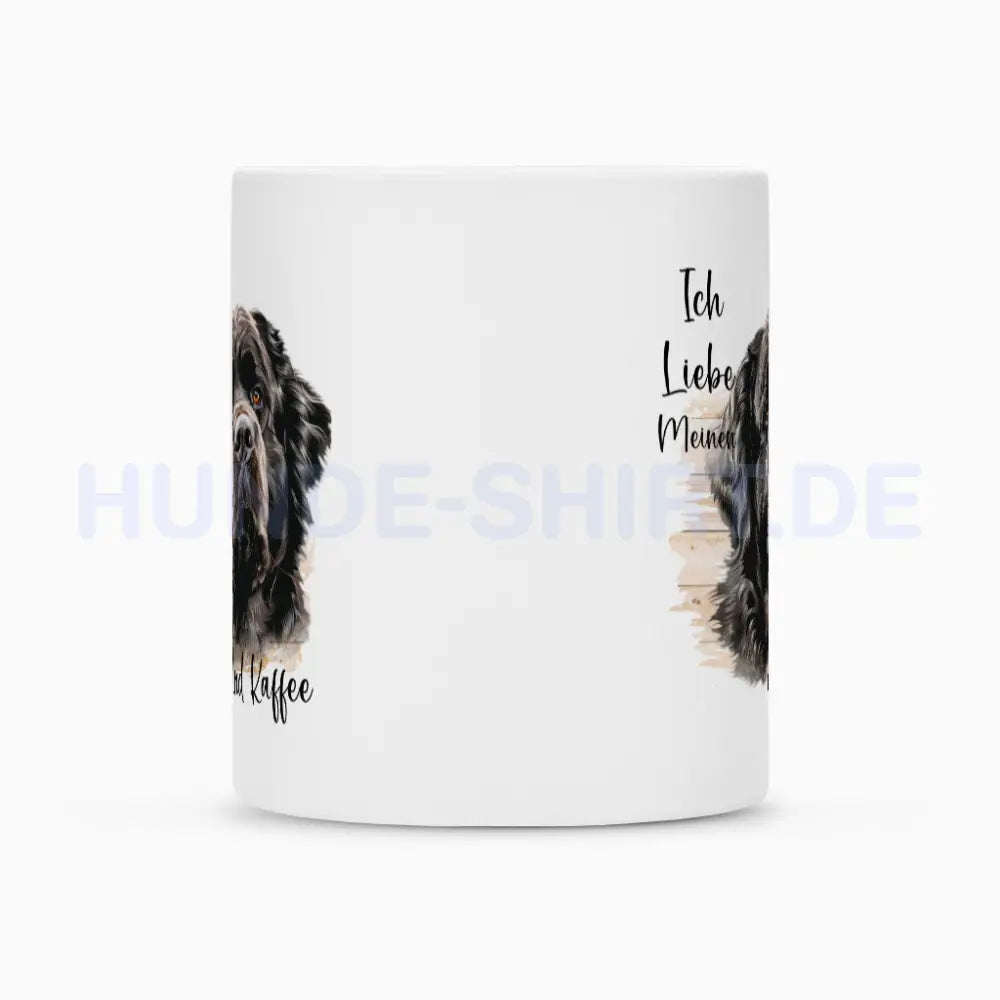 Tasse "Neufundländer braun - Ich liebe..." – hunde-shirt.de