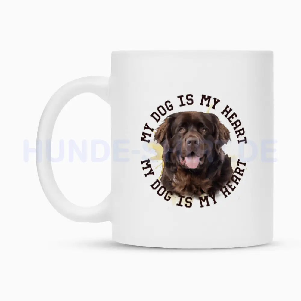 Tasse "Neufundländer HEART 2" – hunde-shirt.de