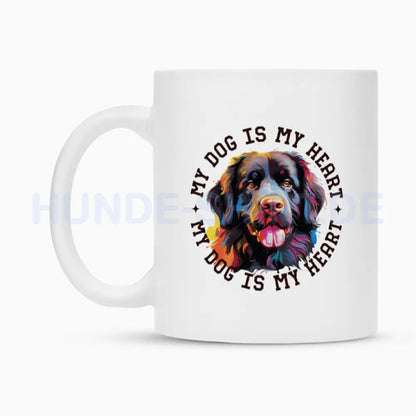 Tasse "Neufundländer HEART" – hunde-shirt.de