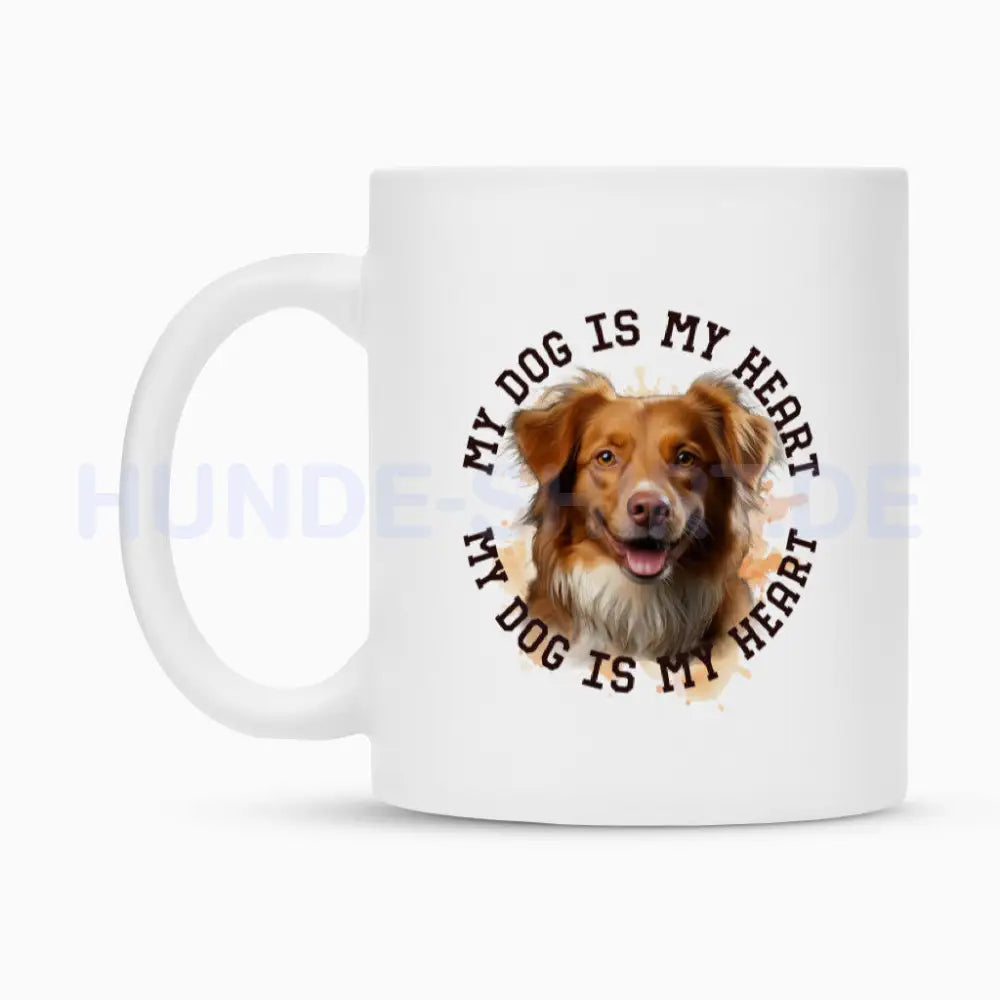 Tasse "Nova Scotia Duck Tolling Retriever HEART" – hunde-shirt.de