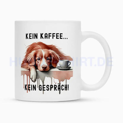 Tasse "Nova Scotia - Kein Kaffee..." Weiß – hunde-shirt.de