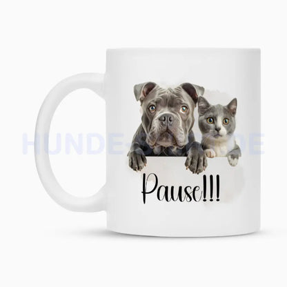 Tasse "OEB - Pause!!!" – hunde-shirt.de