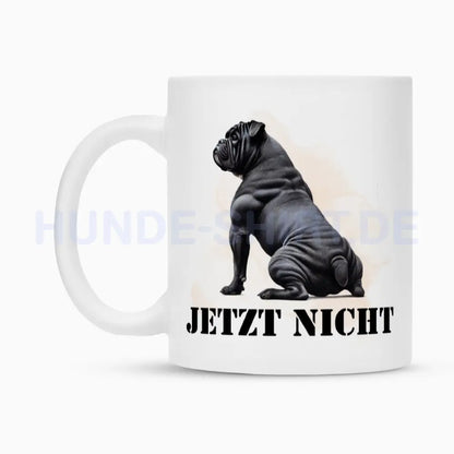 Tasse "OEB ( schwarz ) - JETZT NICHT" – hunde-shirt.de