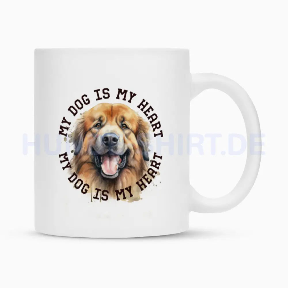 Tasse "Owtscharka HEART" Weiß – hunde-shirt.de