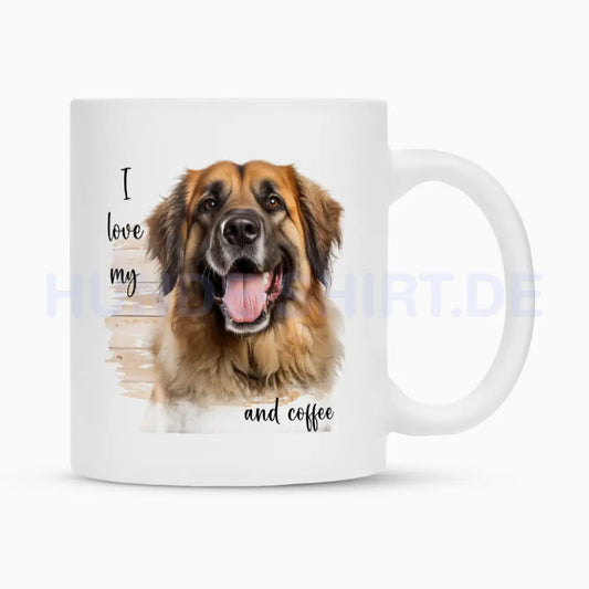 Tasse "Owtscharka - I love..." Weiß – hunde-shirt.de