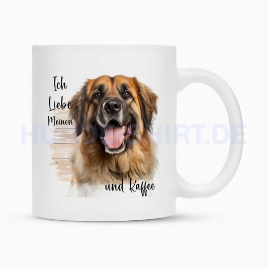 Tasse "Owtscharka - Ich liebe..." Weiß – hunde-shirt.de