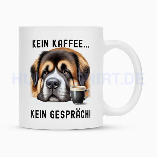 Tasse "Owtscharka - Kein Kaffee..." Weiß – hunde-shirt.de