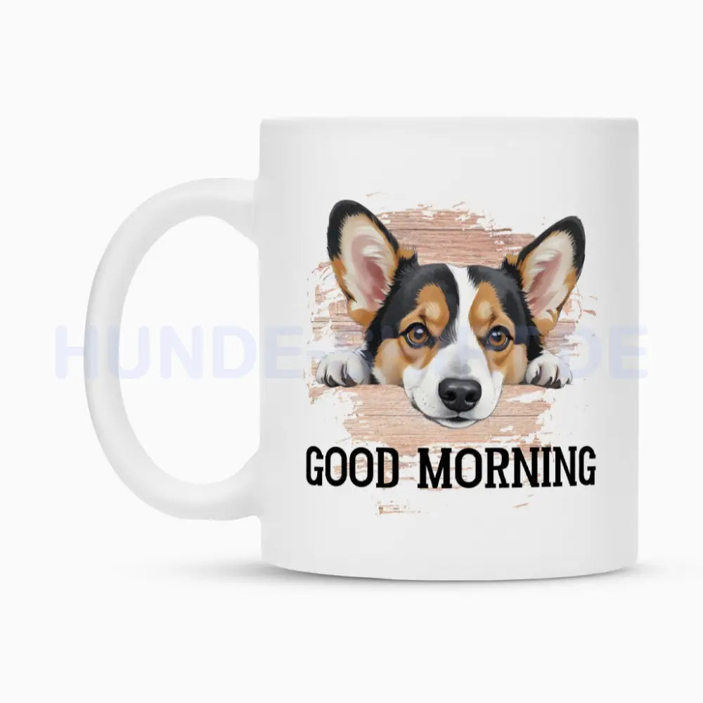 Tasse "Pembroke Welsh Corgi - Good Morning" – hunde-shirt.de