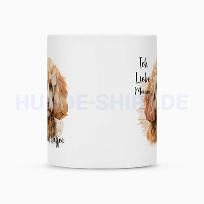 Tasse "Pudel ( hell ) - Ich liebe..." – hunde-shirt.de