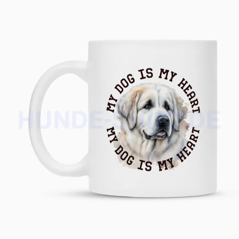 Tasse "Pyrenäenberghund HEART 2" – hunde-shirt.de