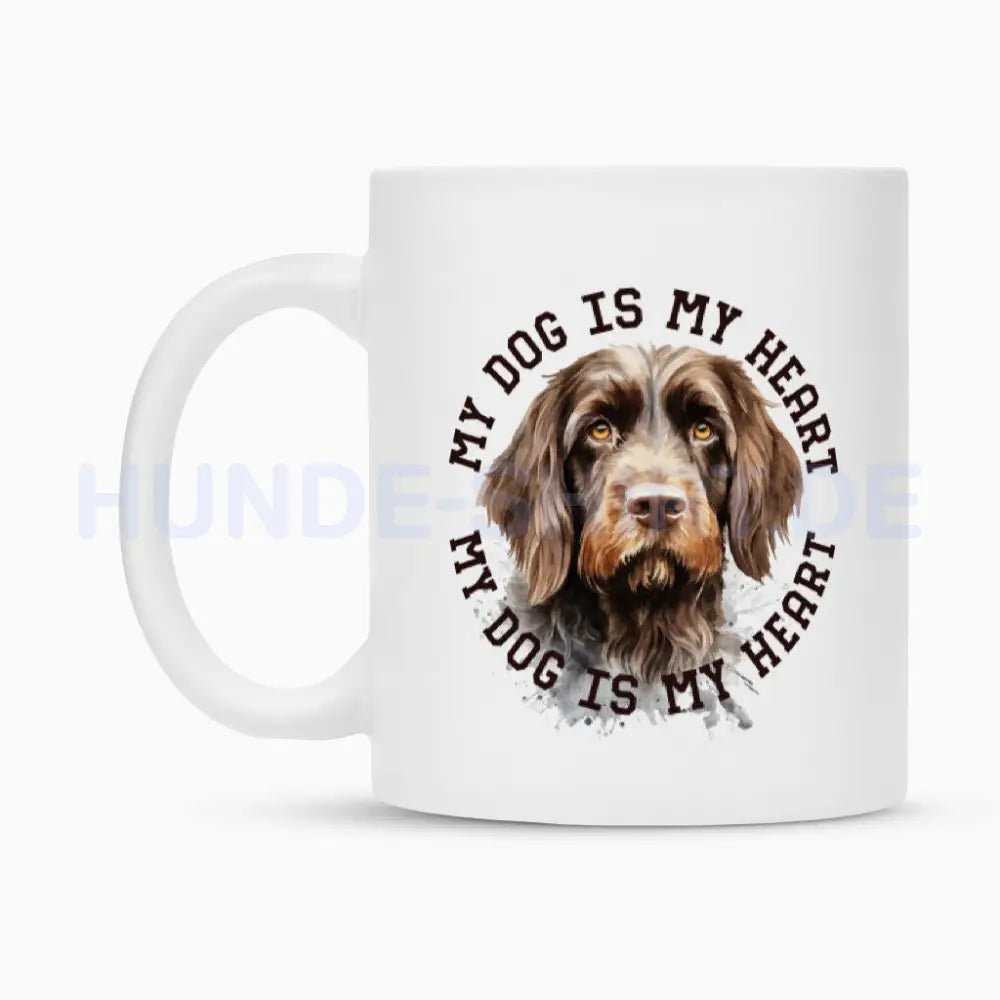 Tasse "Rauhaar Korthals HEART" – hunde-shirt.de