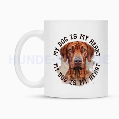 Tasse "Rhodesian Ridgeback HEART 2" – hunde-shirt.de