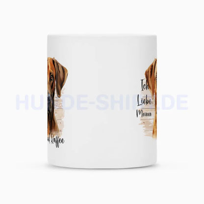 Tasse "Rhodesian Ridgeback - Ich liebe..." – hunde-shirt.de