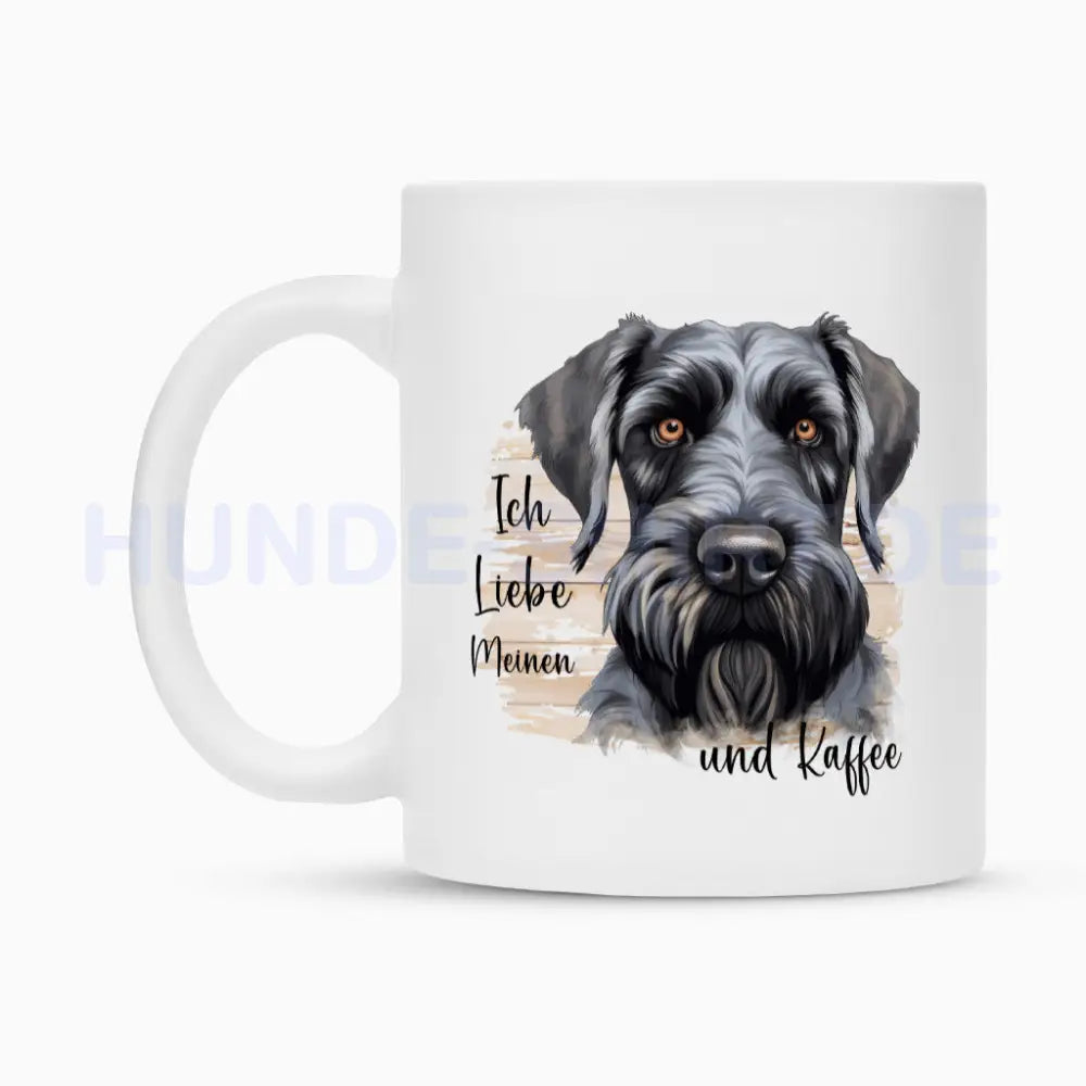 Tasse "Riesenschnauzer - Ich liebe..." – hunde-shirt.de