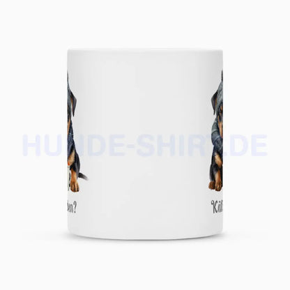 Tasse "Rottweiler - Käffchen?" – hunde-shirt.de